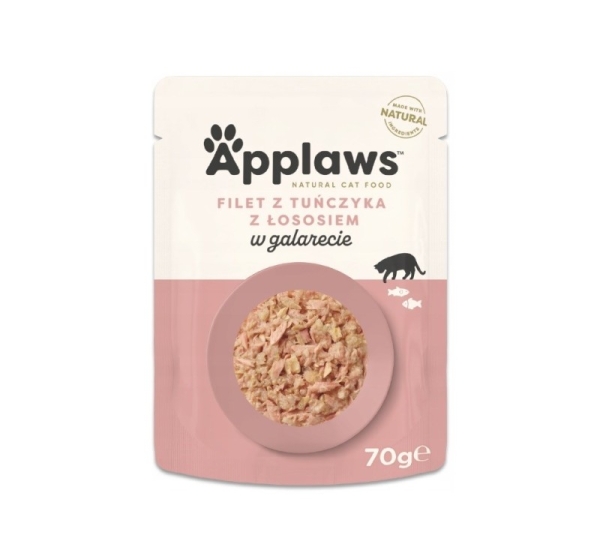 Applaws Cat Tuna and Salmon in jelly 70g