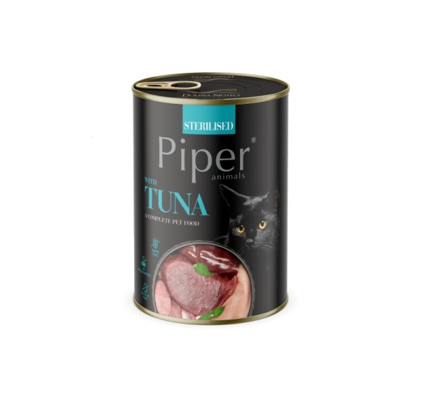 DOLINA NOTECI Piper Sterilised with tuna - wet cat food - 400g