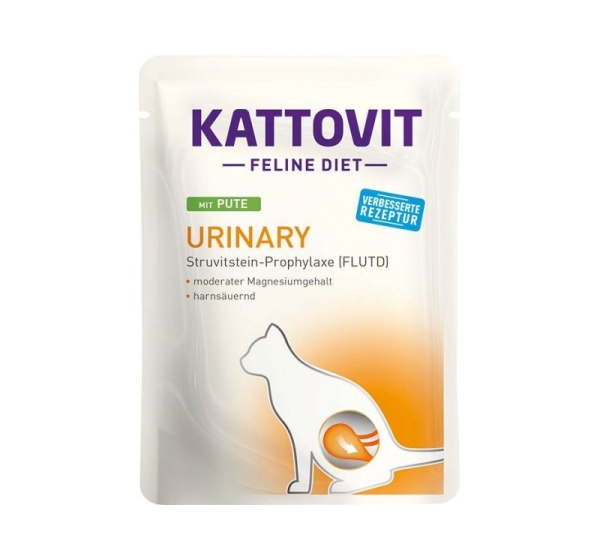 KATTOVIT Feline Diet Urinary Turkey - wet cat food - 85g