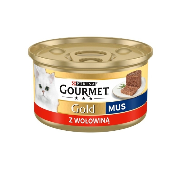 GOURMET Gold Beef - wet cat food - 85g