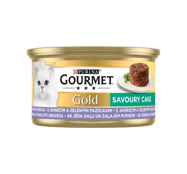 GOURMET GOLD - Savoury Cake with Lamb and Green Beans 85g