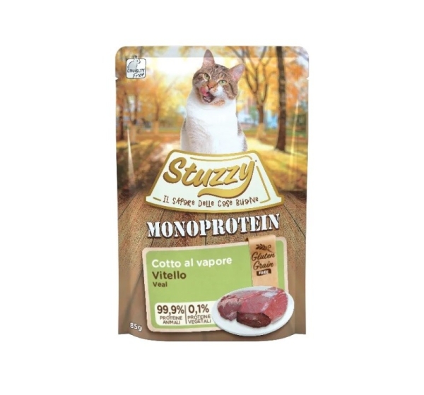 STUZZY Monoprotein Veal - wet cat food - 85 g