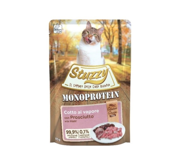 STUZZY Monoprotein Ham - wet cat food - 85 g
