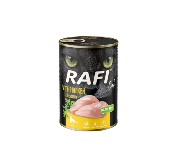 RAFI Cat Adult with chicken - wet cat food - 400g