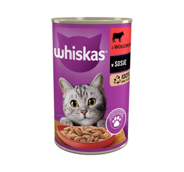 Whiskas Beef in Sauce 400 g