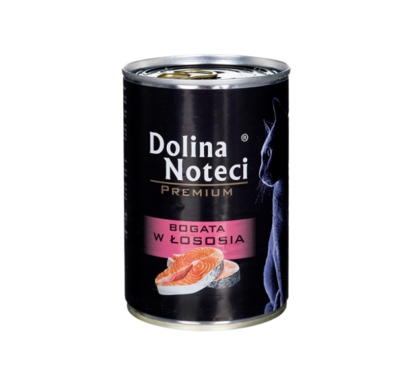 Dolina Noteci Premium rich in salmon - wet cat food - 400g