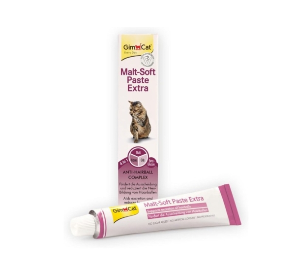 GIMCAT Malt-soft paste - cat treats - 200g
