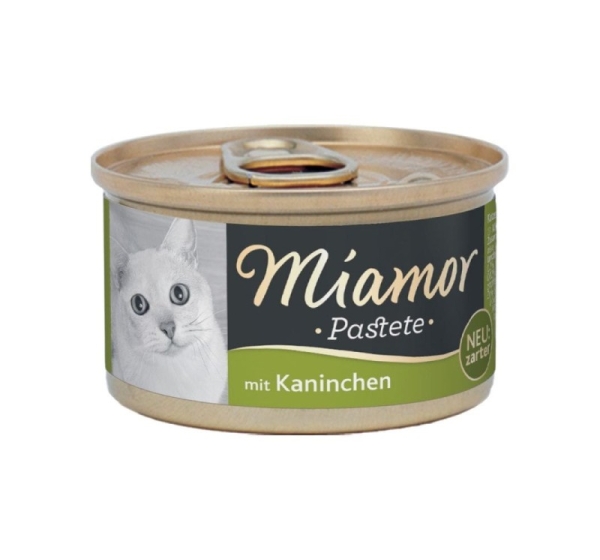 MIAMOR Pastete Rabbit - wet cat food - 85g