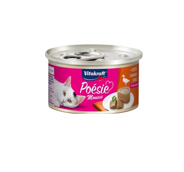 VITAKRAFT Poésie Mousse Duck - wet cat food - 85g