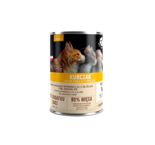 PET REPUBLIC Sterile Chicken - wet cat food - 400g