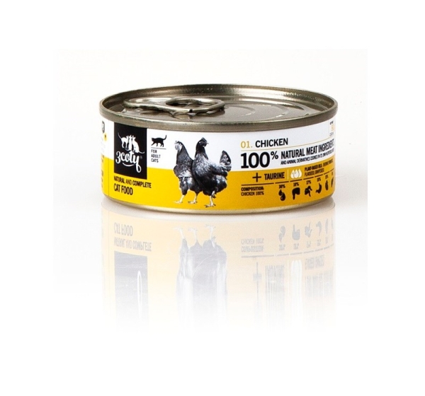 3COTY Chicken - wet cat food - 80g