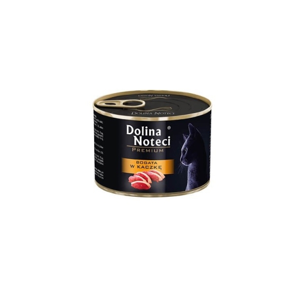 DOLINA NOTECI Premium Rich in duck - wet cat food - 185g