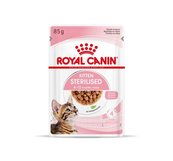 Royal Canin Sterilised Gravy 12x85g