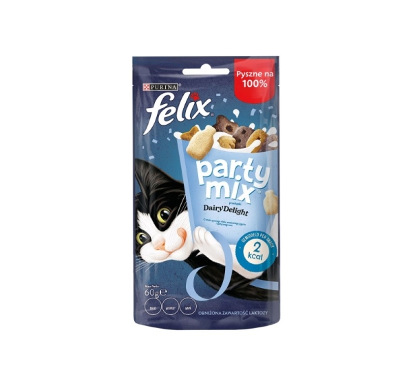 FELIX Party Mix Dairy Delight - Cat snack - 60g