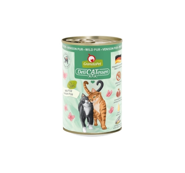 GRANATAPET DeliCATessen Venison - wet cat food - 400g