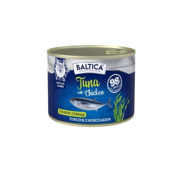 BALTICA Excellent Tuna with chicken - wet cat food - 185g