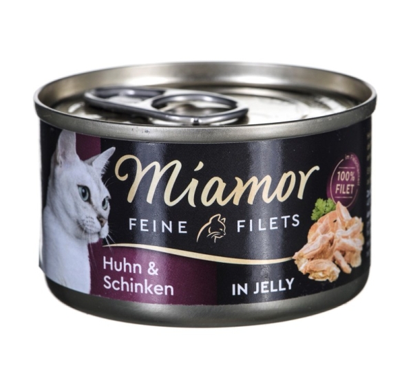 Miamor cats moist food Chicken with ham and rice 100 g