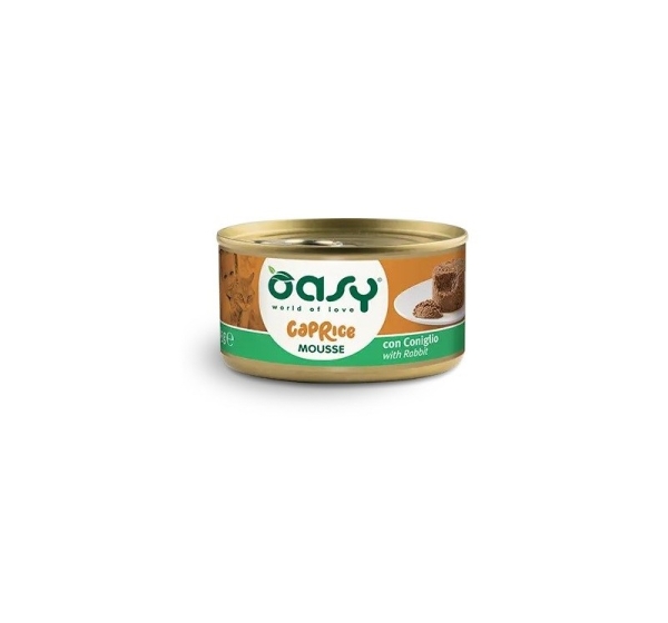 OASY Caprice Mousse Rabbit - wet cat food - 85g