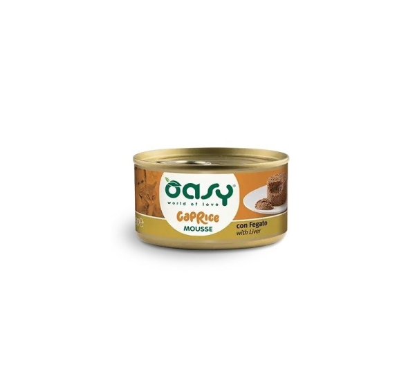 OASY Caprice Mousse Liver - wet cat food - 85g