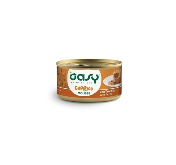 OASY Caprice Mousse Turkey - wet cat food - 85g