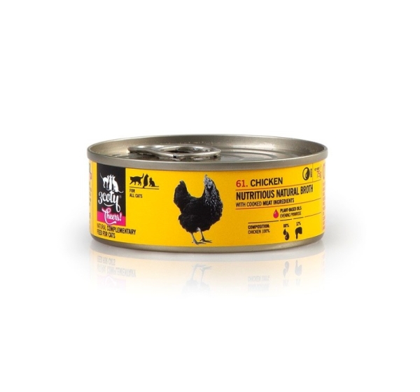 3COTY Chicken Cheers! - wet cat food - 75g