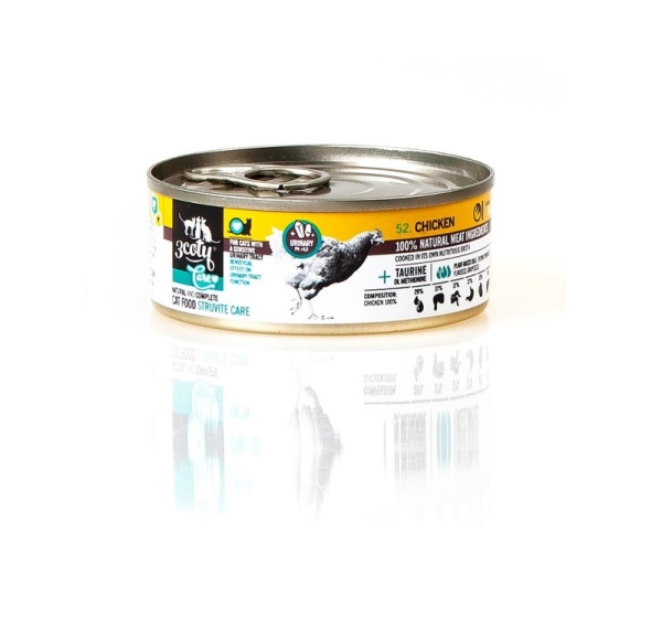 3COTY Chicken Struvite care - wet cat food - 80g
