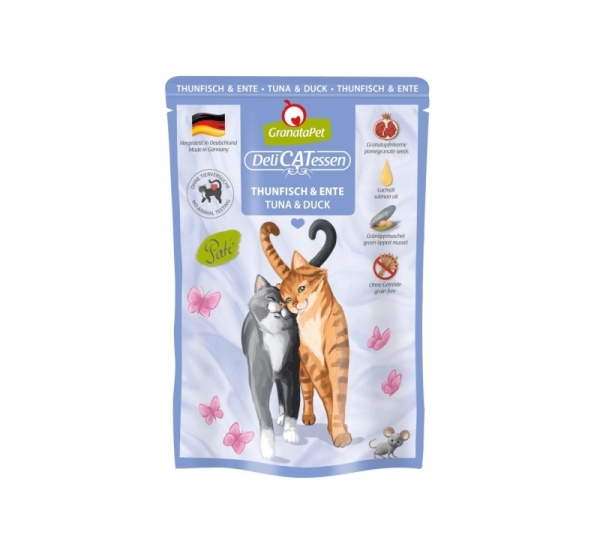 GRANATAPET DeliCATessen Tuna and duck - wet cat food - 85g