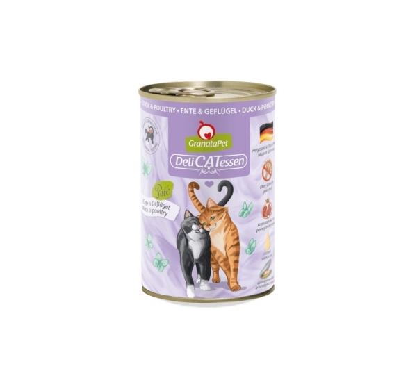 GRANATAPET DeliCATessen Duck and poultry - wet cat food - 400g
