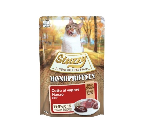 STUZZY Monoprotein Beef - wet cat food - 85 g
