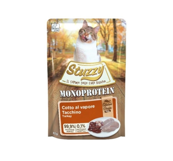 STUZZY Monoprotein Turkey - wet cat food - 85 g
