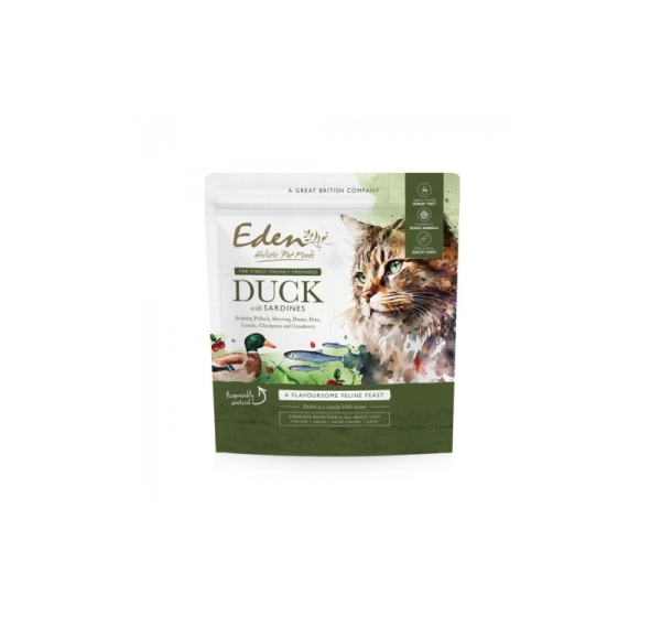 EDEN Duck & Sardine - dry cat food - 1.5 kg