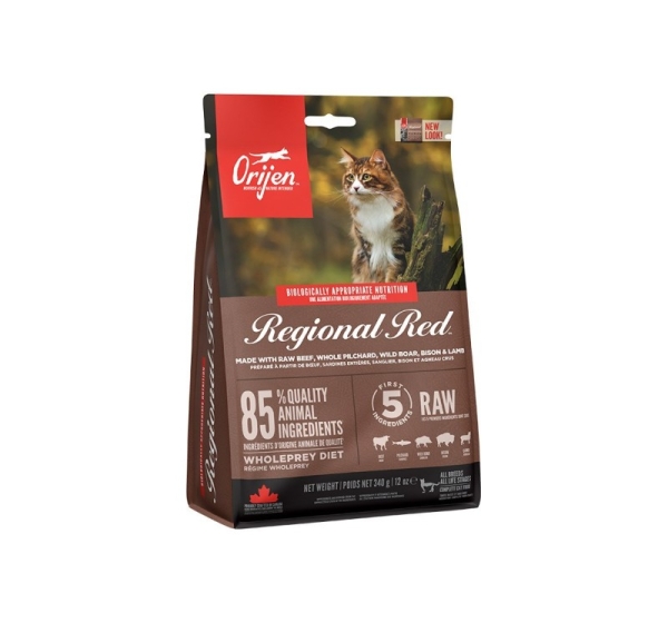 ORIJEN Regional Red Cat - dry cat food - 340 g