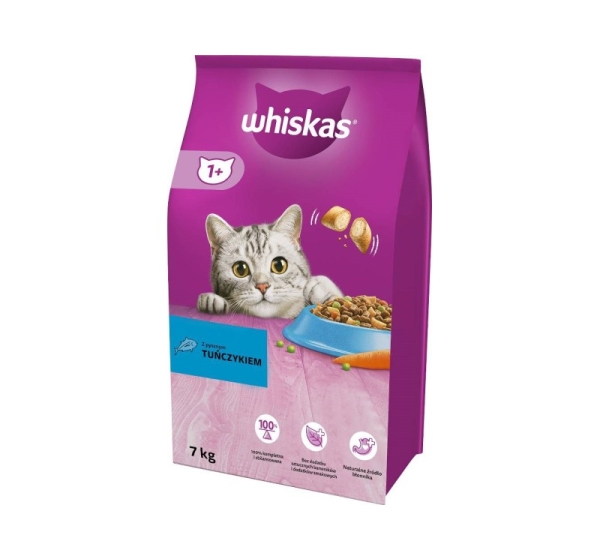 WHISKAS Cat Adult with tuna - dry cat food - 7 kg