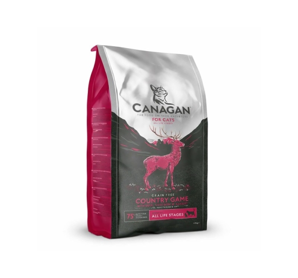 CANAGAN Country Game Duck, deer, rabbit - dry cat food - 1.5kg