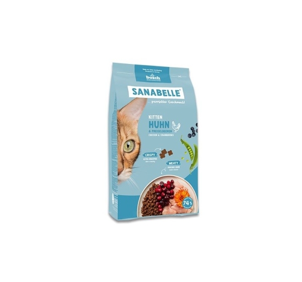BOSCH Sanabelle Life Kitten chicken & cranberries - dry cat food - 8kg