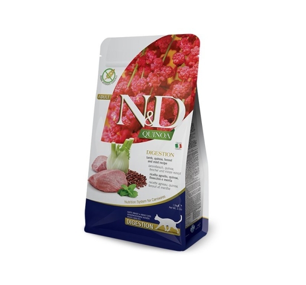 FARMINA N&D Quinoa Digestion Lamb and Fennel - dry cat food - 1,5 kg