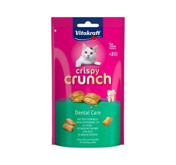 VITAKRAFT Crispy Crunch Dental - cat treats - 60g