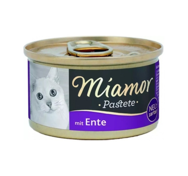 MIAMOR Meat pâté with duck - cat treats - 85g