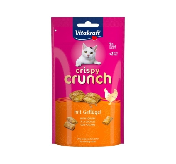 VITAKRAFT Crispy Crunch Poultry - cat treats - 60g