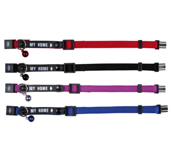 TRIXIE MY HOME TX-4180 Cat collar with bell and ID card