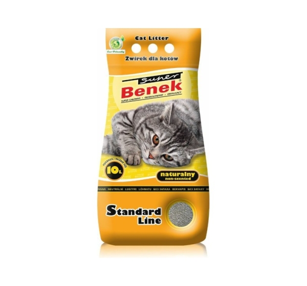 Certech Super Benek Standard Natural - Cat Litter Clumping 10 l