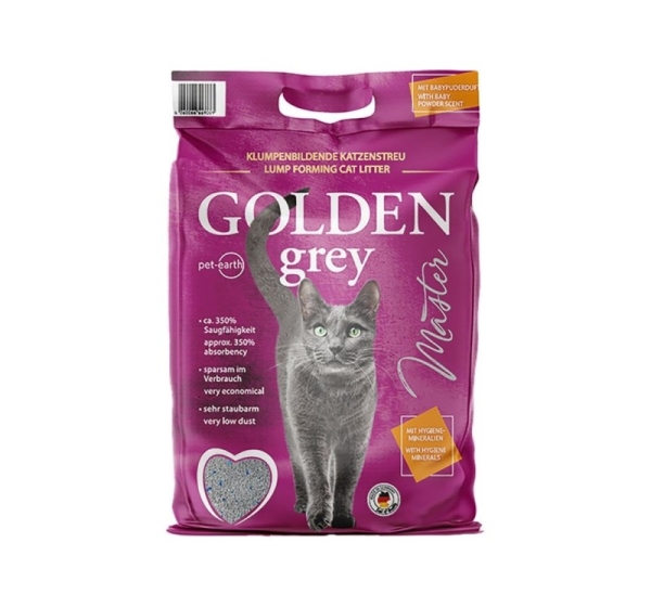 GOLDEN Grey Master - bentonite litter - 14kg
