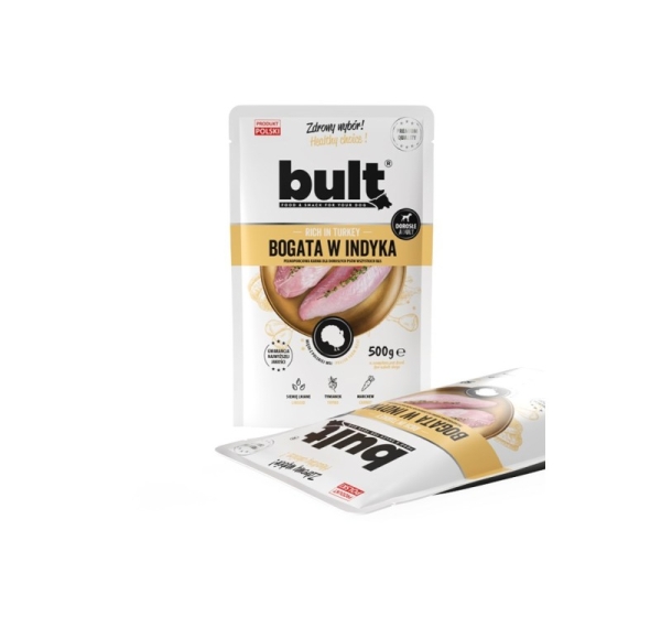 BULT Rich in turkey - wet dog food - 500g