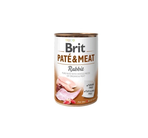 BRIT Paté & Meat with rabbit - 400g