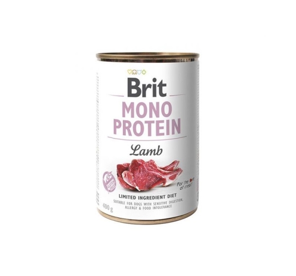 BRIT MONO PROTEIN Wet dog food Lamb 400 g