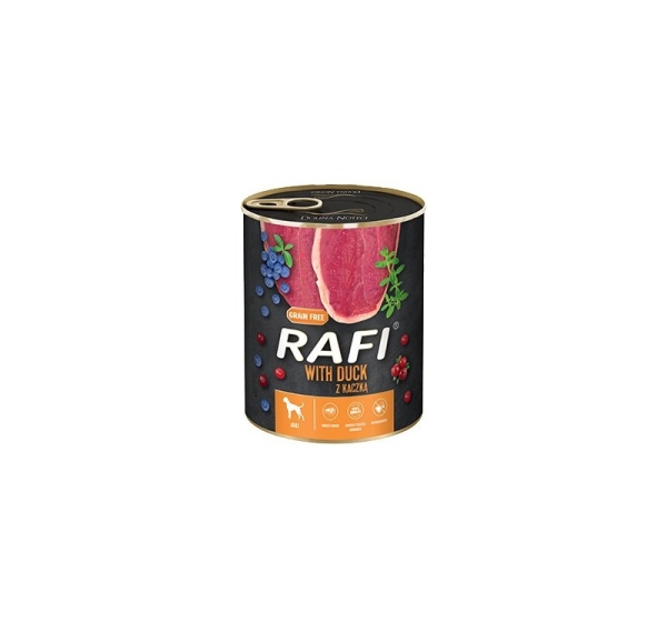 DOLINA NOTECI Rafi with duck - wet dog food - 800g