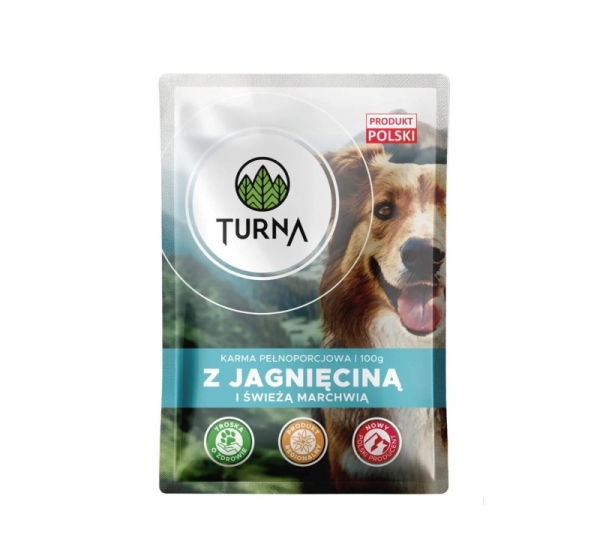TURNA with lamb – wet dog food – 100g