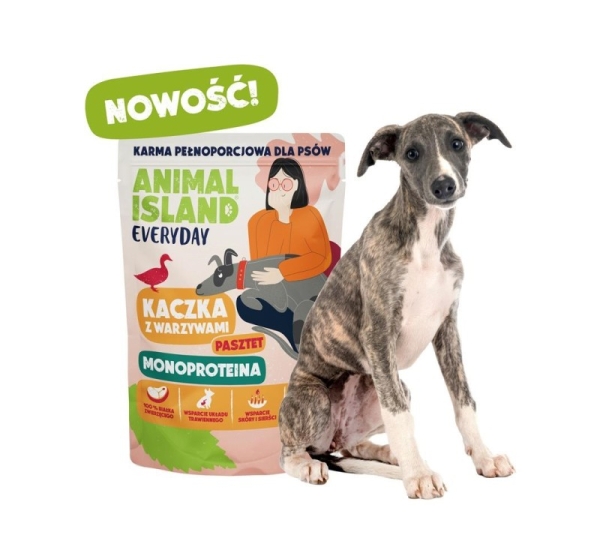 ANIMAL ISLAND Everyday Monoprotein Duck - wet dog food - 300g