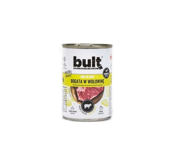 BULT Rich in beef - Wet dog food - 800 g