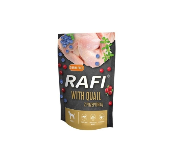 DOLINA NOTECI Rafi with quail - wet dog food - 500g